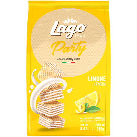 Lago Party Lemon 10x250g dimarkcash&carry