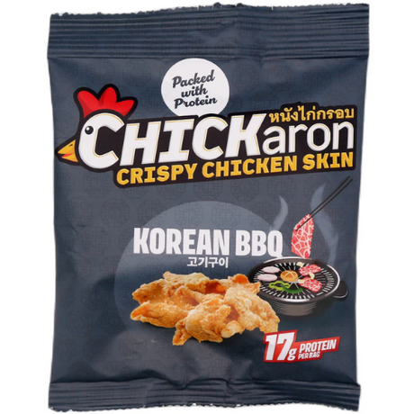 Chickaron Crispy Chicken Skin Korean BBQ 10X40g dimarkcash&carry