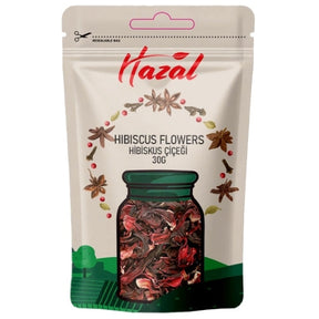 Hazal (536) Hibiscus Flowers 8x30g dimarkcash&carry