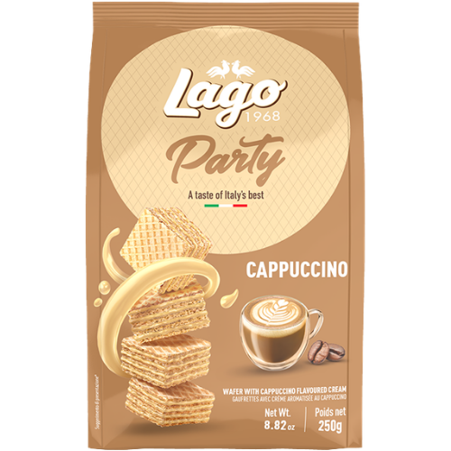 Lago Party Cappucino 10x250g dimarkcash&carry