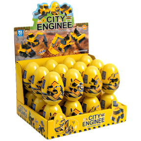 Bumerang Toy City Engineer Egg 24pcs dimarkcash&carry