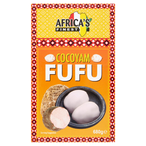 Africa'S Finest Cocoyam Fufu Flour 6X680G