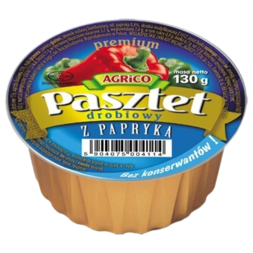 Agrico Premium Chicken Pate-Paprica 12X130G (PM) dimarkcash&carry