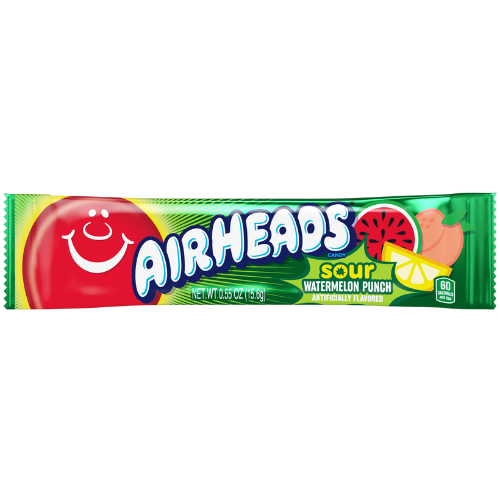 Airheads Sour Watermelon Punch 36x15.6g (0.55oz) dimarkcash&carry