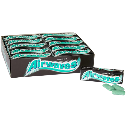 Airwaves Black Mint Chewing Gum 30x14g dimarkcash&carry