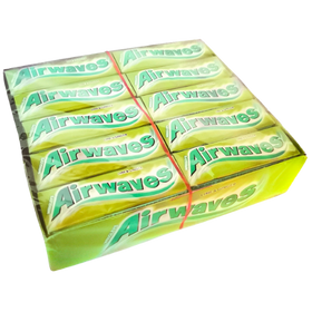 Airwaves Lime & Ginger Chewing Gum 30X14G dimarkcash&carry