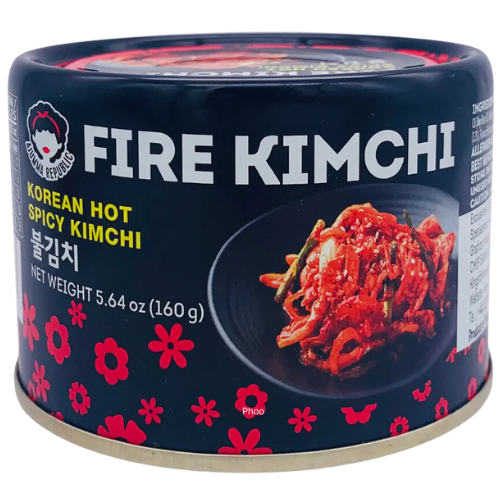Ajumma Republic Fire Kimchi 12X160G dimarkcash&carry