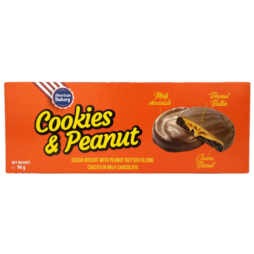 American Bakery Cookies & Peanut 9X96G dimarkcash&carry