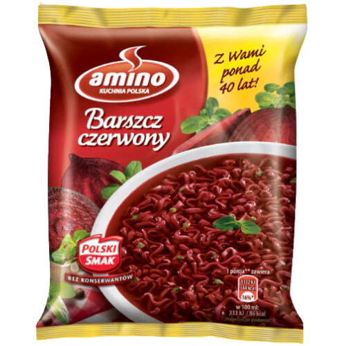 Amino Noodle-Betrots Soup-Barszcz-22X66G dimarkcash&carry