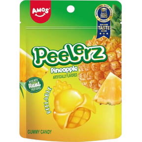 Amos Peelerz Gummy Pineapple Candy 12X65G dimarkcash&carry