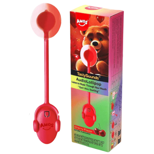 Amos Tasty Sounds Pop Cherry Get The Feeling 12X12G dimarkcash&carry