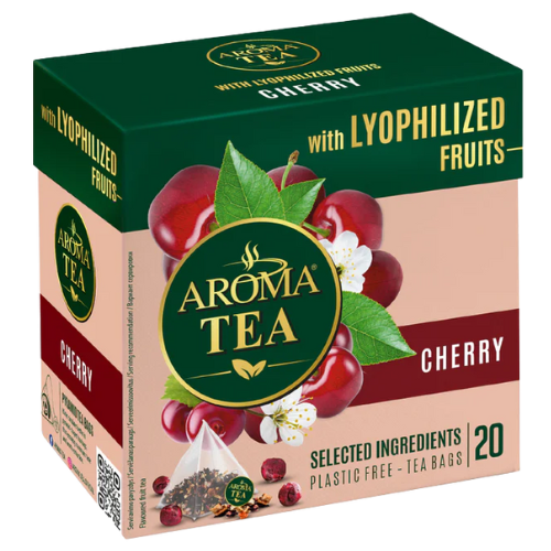 Aroma Tea With Dried Cherry/Strawberries 10X40G dimarkcash&carry