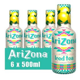 Arizona Iced Tea Lemon 6X500Ml dimarkcash&carry