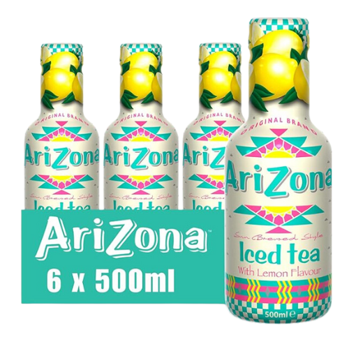 Arizona Iced Tea Lemon 6X500Ml dimarkcash&carry