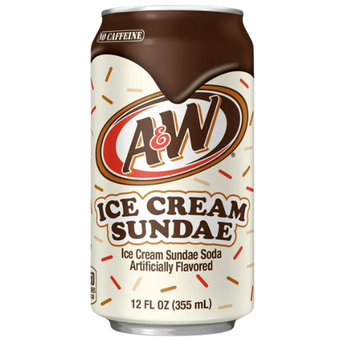 A&W Ice Cream Sundae Soda Can 12X355Ml dimarkcash&carry