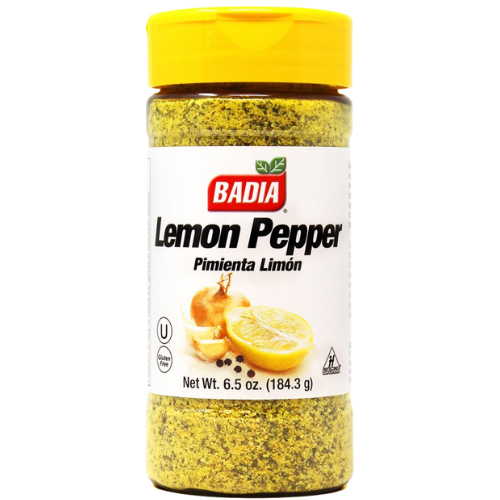 Badia Lemon Pepper Seasoning 6X184.3G(6.5Oz)