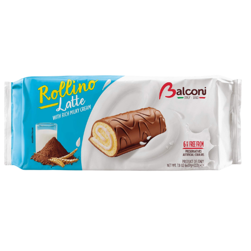 Balconi Rollino Latte Milk (20X222G)