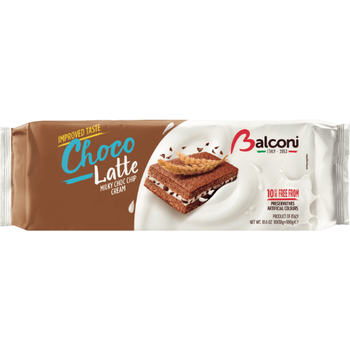 Balconi 10 Choco Latte Bars 15X300G dimarkcash&carry