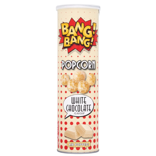 Bang Bang Popcorn White Chocolate 6X85G