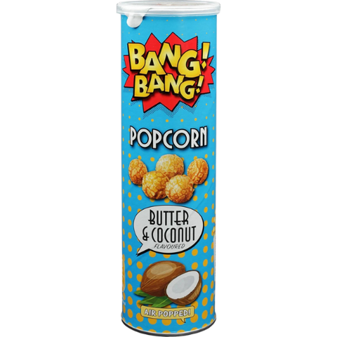 Bang Bang Popcorn Butter Coconut 6X85G LIMITED OFFER dimarkcash&carry
