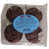 Baker Boys 4 Double Chocolate Muffin Cakes dimarkcash&carry