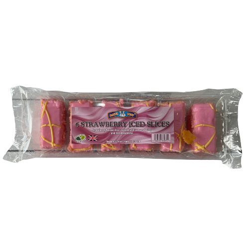 Baker Boys Strawberry 6 Slice Cakes dimarkcash&carry