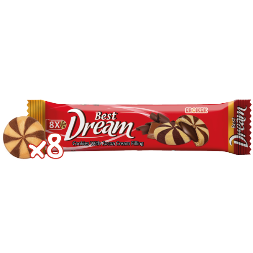 Best Dream Mosaic Cookies with Cocoa filling 24x70g dimarkcash&carry