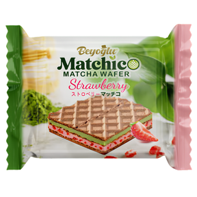Beyoglu Matcha Wafer Strawberry 24x32g dimarkcash&carry