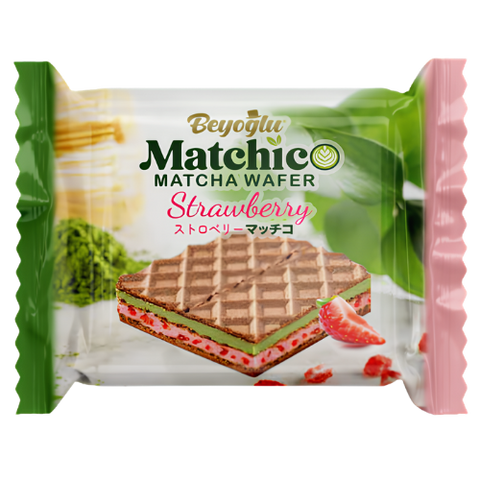 Beyoglu Matcha Wafer Strawberry 24x32g dimarkcash&carry