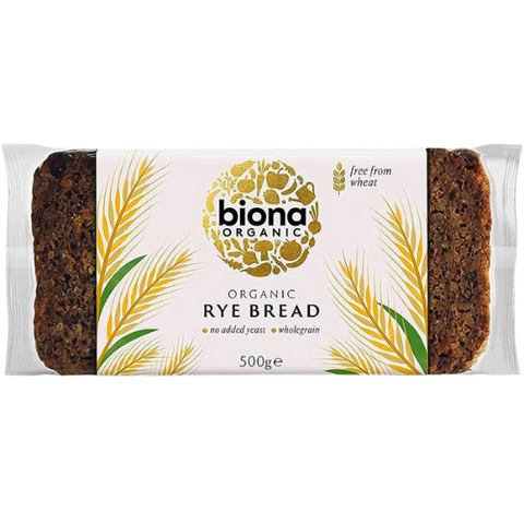 Organic Biona Rye Bread 7X500G