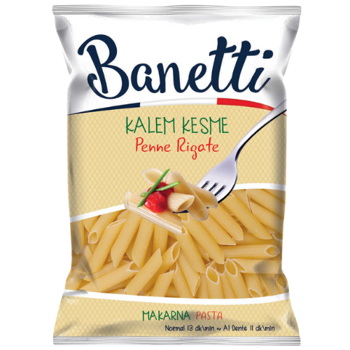 Banetti Penne Rigate (Kalem Kesme) 20X400G dimarkcash&carry