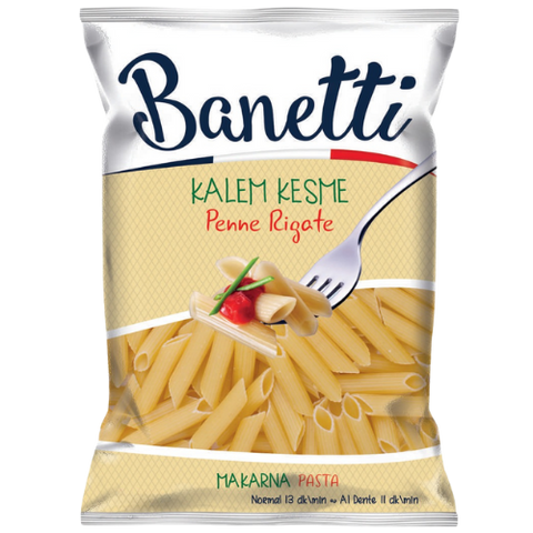 Banetti Penne Rigate (Kalem Kesme) 20X400G (Copy) dimarkcash&carry