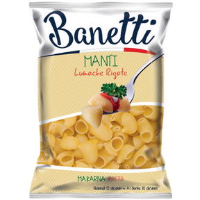 Banetti Lumache Rigate (Mantı) 20X400G dimarkcash&carry