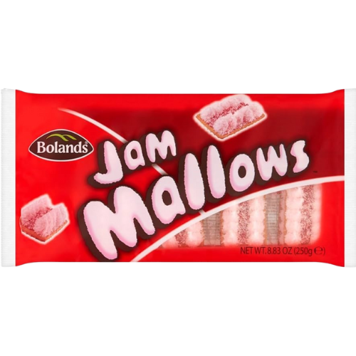 Bolands Jam Mallows 18X250G