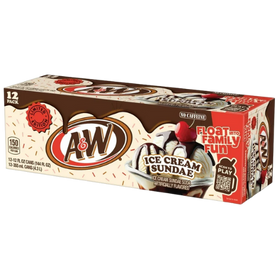 A&W Ice Cream Sundae Soda Can 12X355Ml dimarkcash&carry