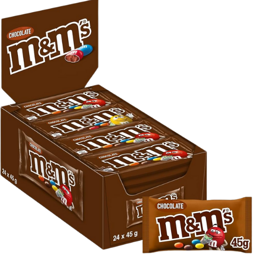 M&M Chocolate 24X45G dimarkcash&carry