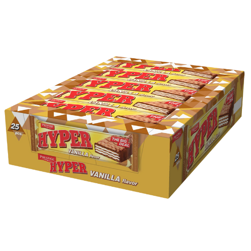 Prestige Hyper Wafers Vanilla 25x50g prestige-hyper-wafers-vanilla-25x50g