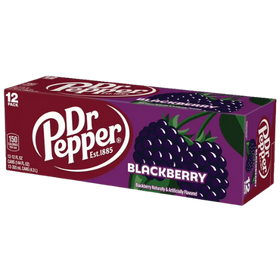 Dr Pepper Blackberry 12X355Ml dimarkcash&carry
