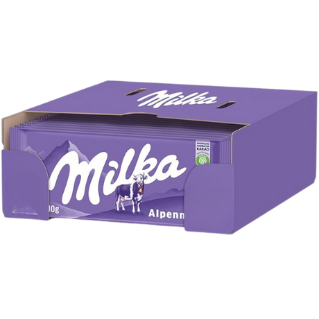 Milka Alpine Chocolate Bar 25X90G dimarkcash&carry