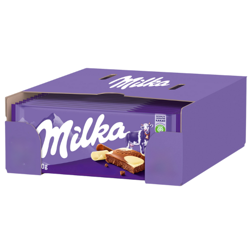 Milka Happy Cows Chocolate Bar 24X90G dimarkcash&carry