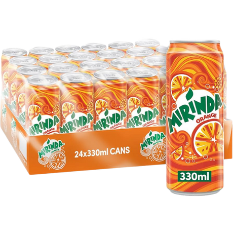 Mirinda Orange Can 24X330Ml dimarkcash&carry