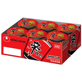 Nongshim Shin Cup Noodle *CUP* 6x68g dimarkcash&carry