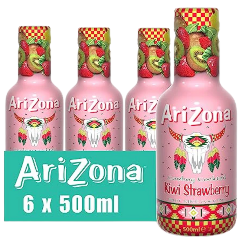 Arızona Kiwi Strawberry 6X500Ml dimarkcash&carry