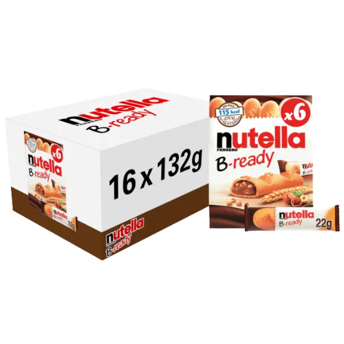 Nutella B-Ready 6-Bars 16X132G dimarkcash&carry