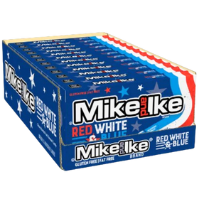 Mike & Ike Theater Red White and Blue 12x120g (BIG) dimarkcash&carry