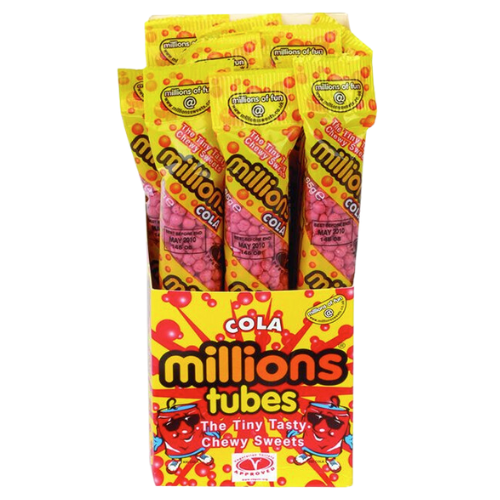 Millions Cola Tubes 12x55g dimarkcash&carry