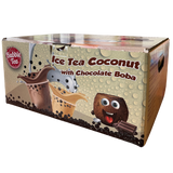 Bubble Tea Coconut With Chocolate Boba 12X350Ml dimarkcash&carry