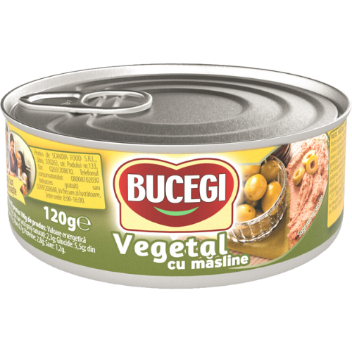 Bucegi Vegetable Pate with Olives 120g dimarkcash&carry