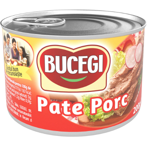 Bucegi Pate Porc 6X200G dimarkcash&carry