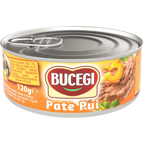 Bucegi Pate De Pui (Chicken) 6X120G dimarkcash&carry
